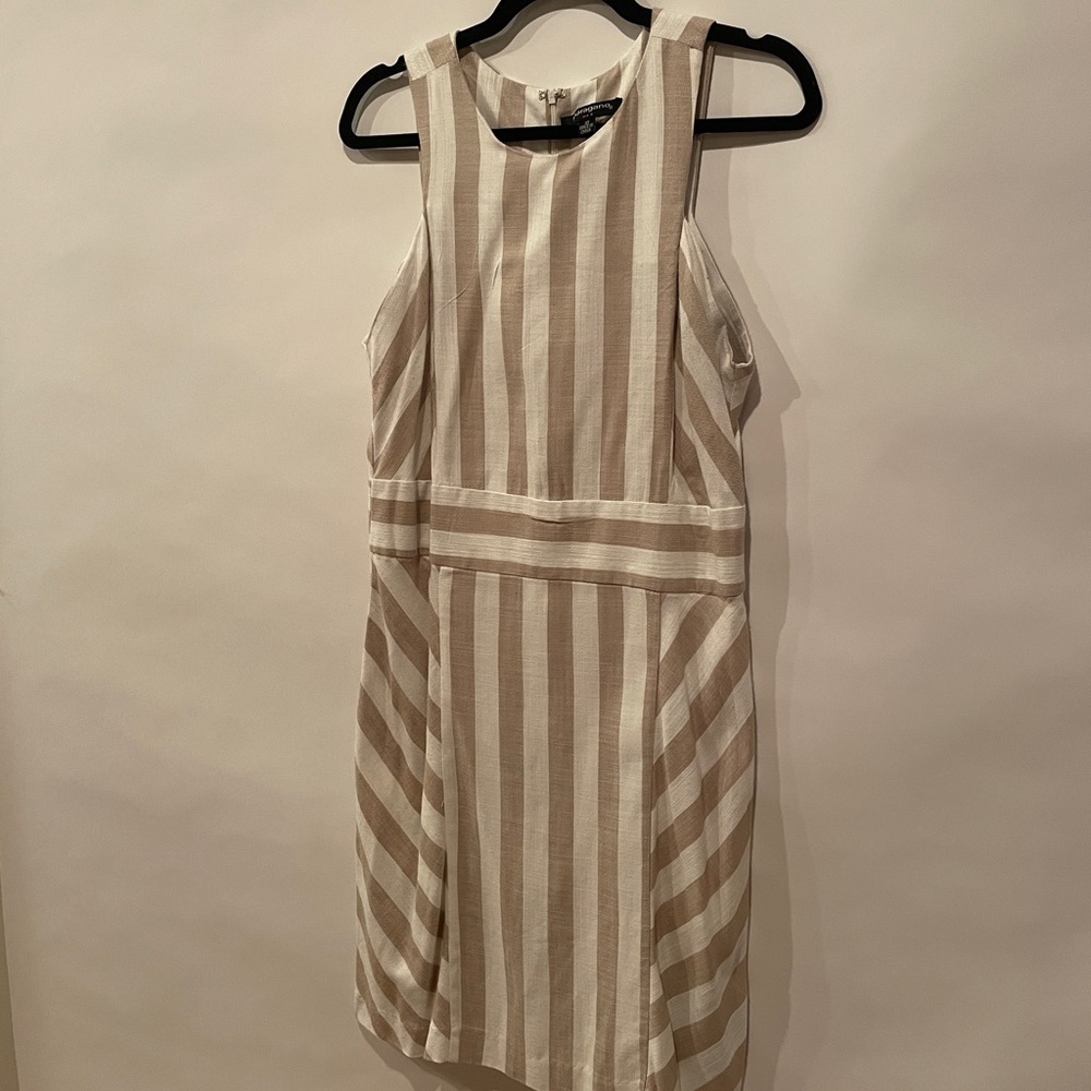 Sharagano Striped Dress